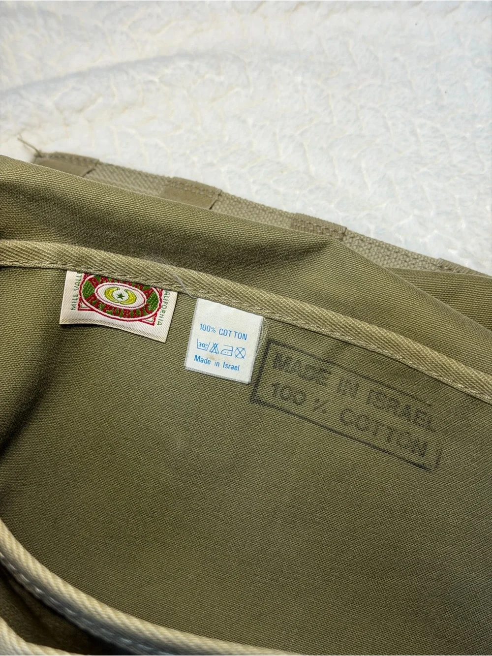 Banana Republic Vintage Khaki Messenger Bag 1980’s Safari Travel